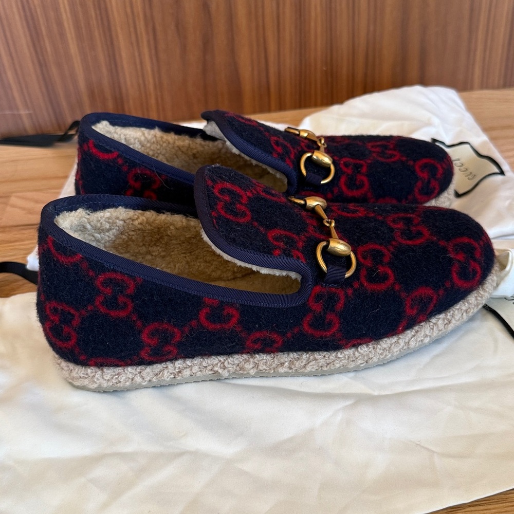 Gucci Shearling Lined Espadrilles - image 2